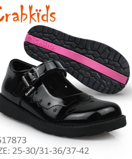 Crabkids Girls School Shoes – Model P617873