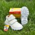Crabkids White Casual Sneakers – Double Strap Edition